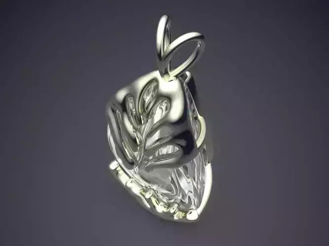 Pendant With Diamond CAD-6939