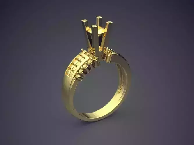 Engagement Ring CAD-6908