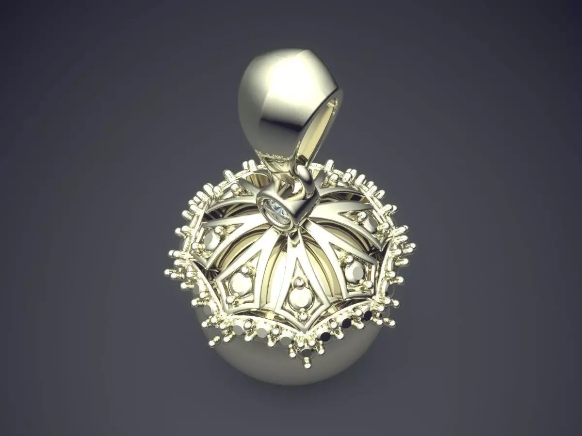 Pendant CAD-6890 3D print model_1