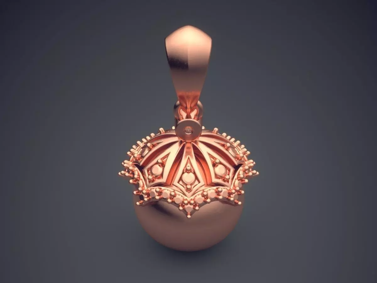 Pendant CAD-6890 3D print model_2