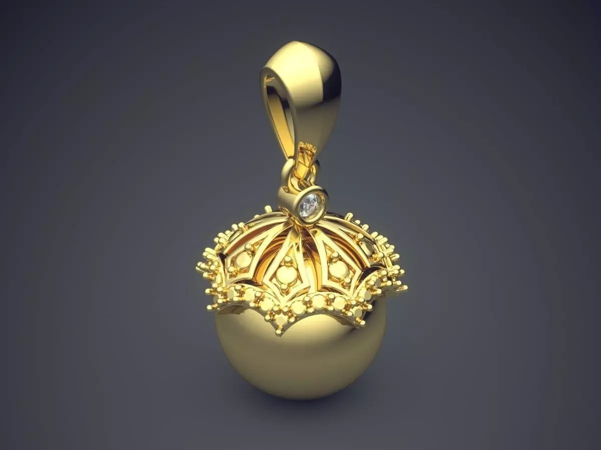 Pendant CAD-6890 3D print model_0