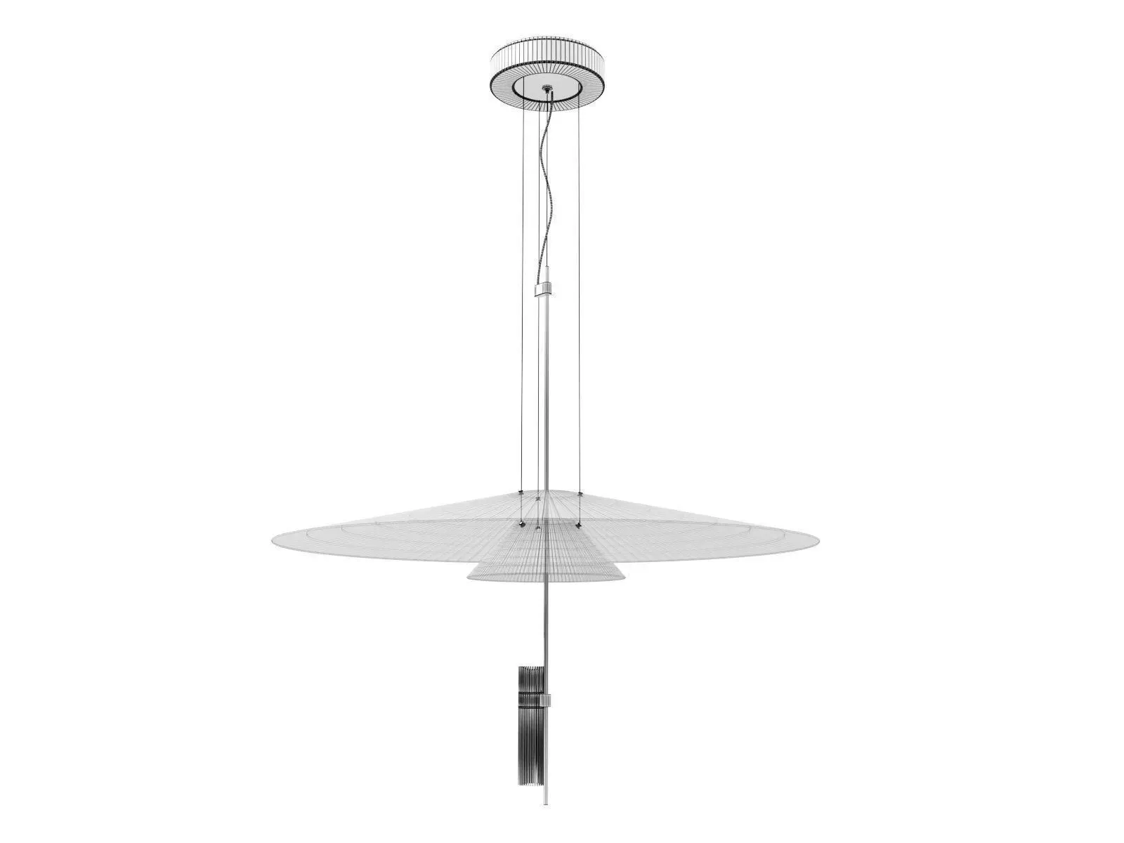 Flamingo 1520 Pendant Lamp 3D model_2