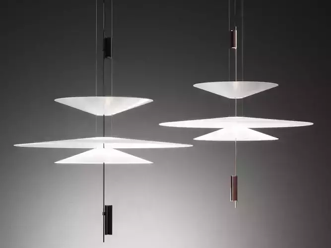 Flamingo 1530 Pendant Lamp 3D model