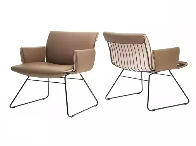 DS 515 Lounge Chair with Armrests