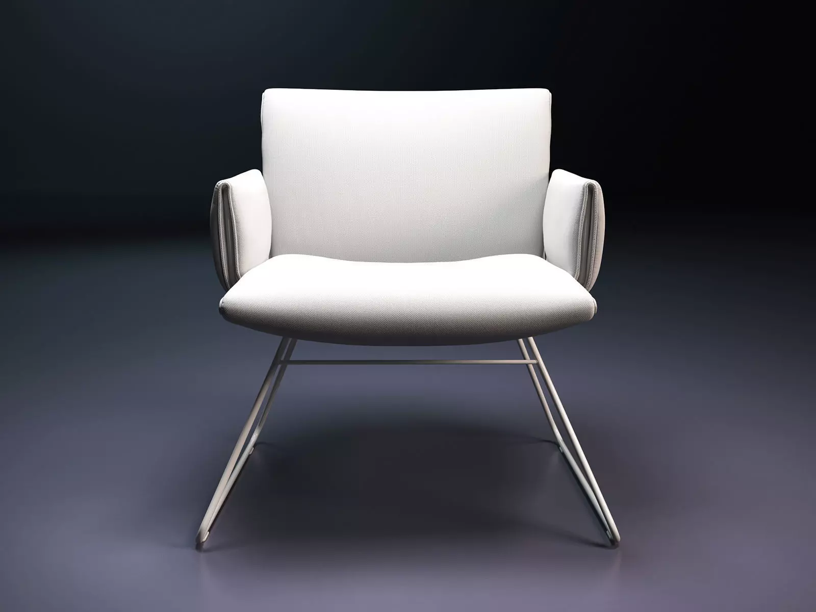 DS 515 Lounge Chair with Armrests 3D model_9