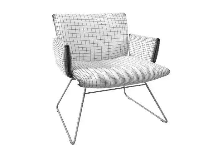 DS 515 Lounge Chair with Armrests