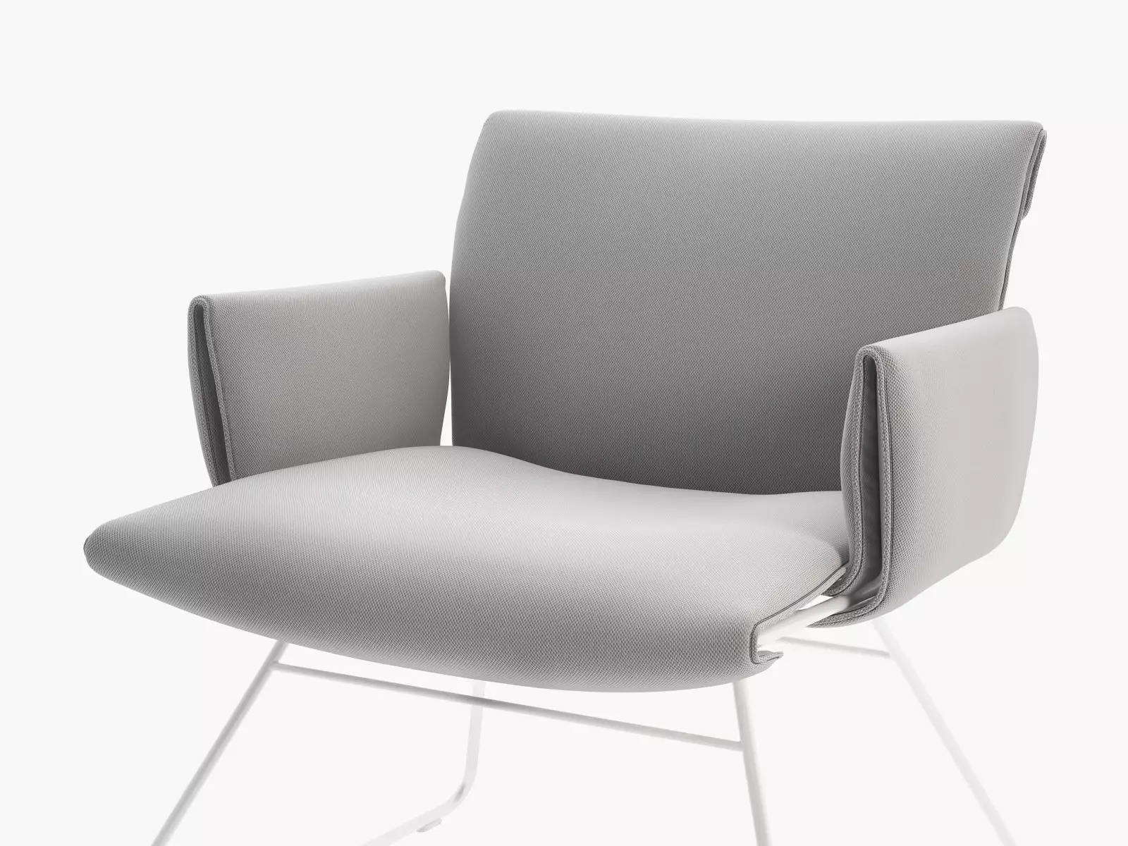DS 515 Lounge Chair with Armrests 3D model_8