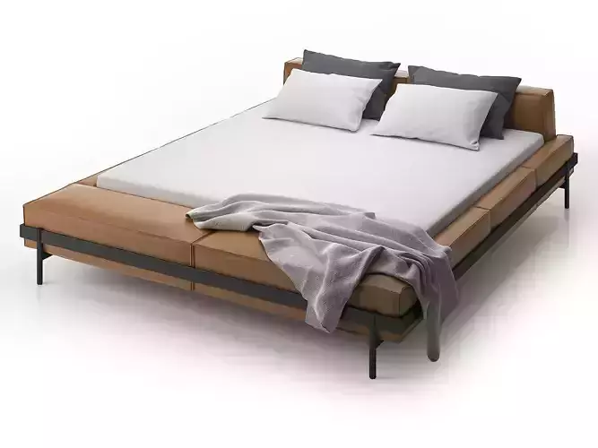 DS 1121 193 Bed 3D model