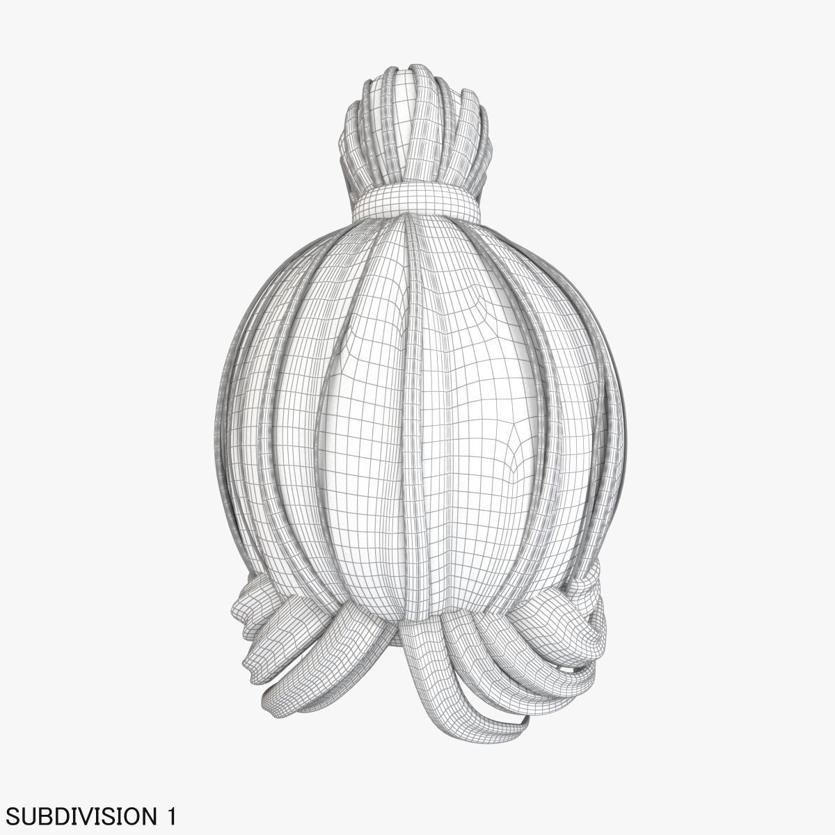 Cartoon Hair 3D model_13