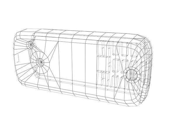 Siemens ME75 Low-poly 3D model_5
