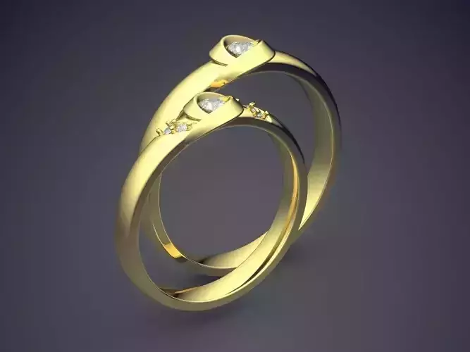 Engagement Rings With Diamond CAD-6875