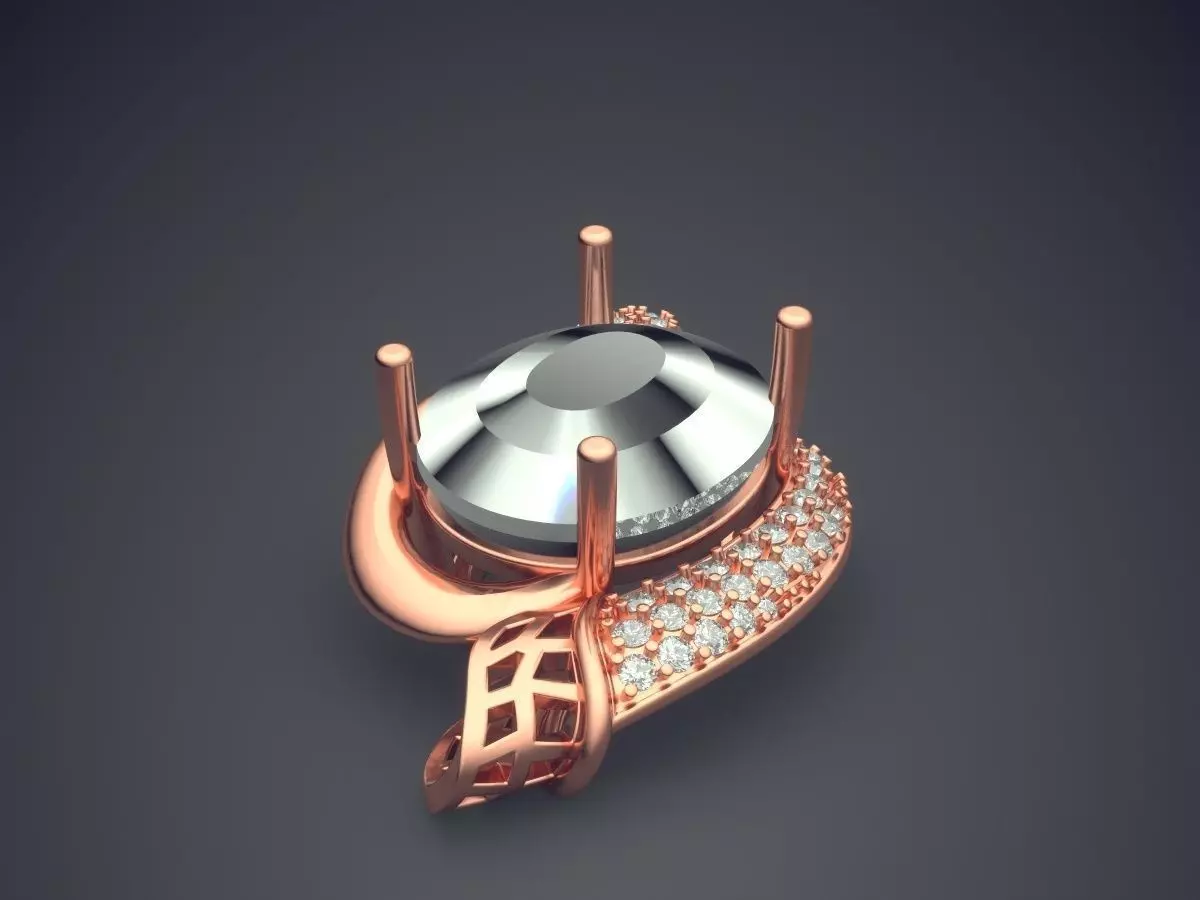 Pendant CAD-6859 3D print model_2