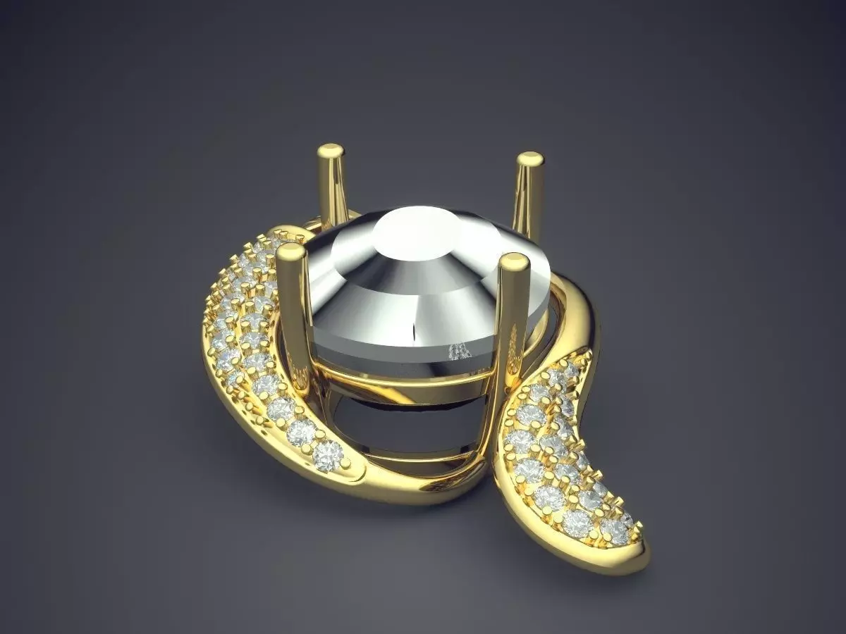 Pendant CAD-6859 3D print model_0