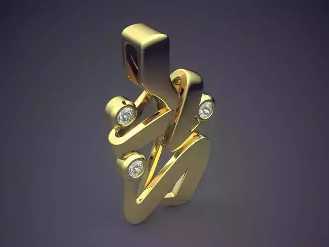 Pendant CAD-6854 3D print model