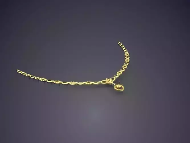 Pendant With Chain CAD-6817