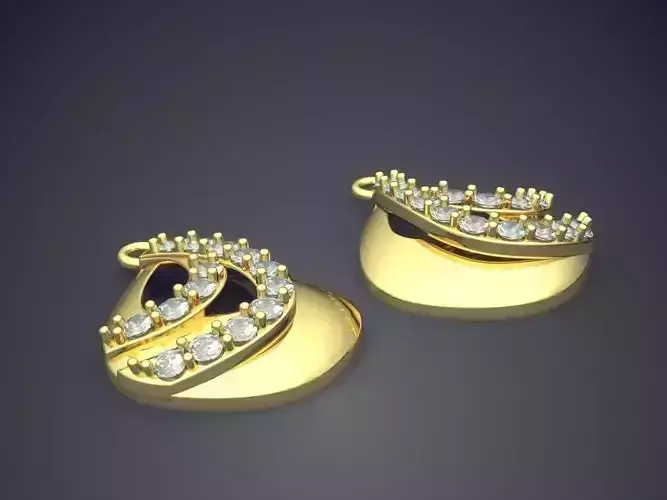 Pendants With Diamonds CAD-6801