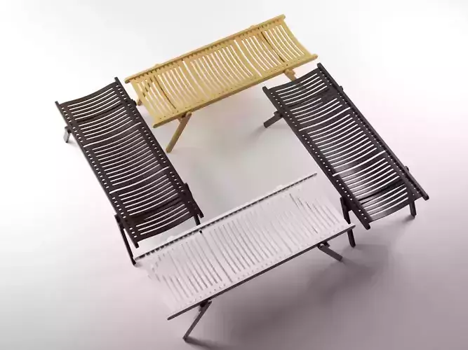Rex Small Daybed 3D model
