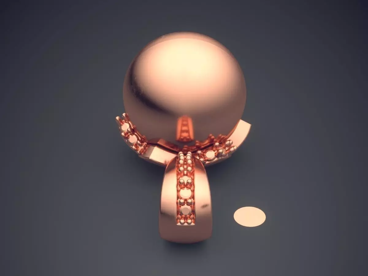 Pendant CAD-6787 3D print model_2