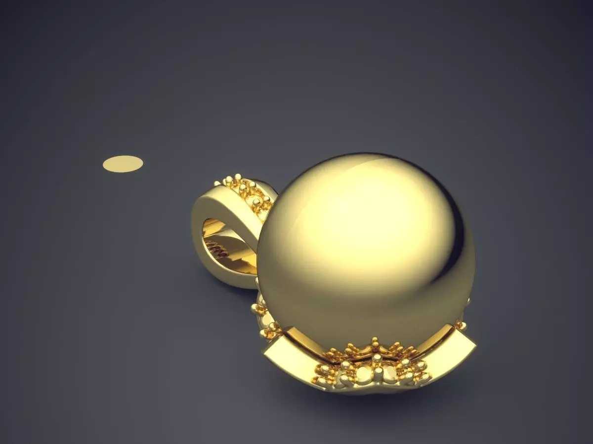 Pendant CAD-6787 3D print model_0