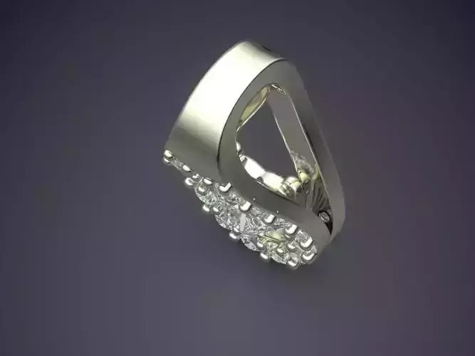 Pendant With Diamonds CAD-6785