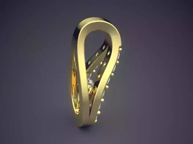 Pendant With Diamonds CAD-6785