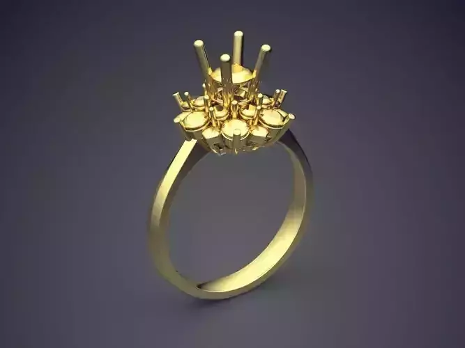 Engagement Ring CAD-6784
