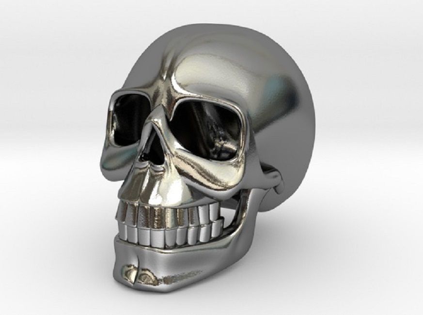 SKULL -install your order 3D print model_3