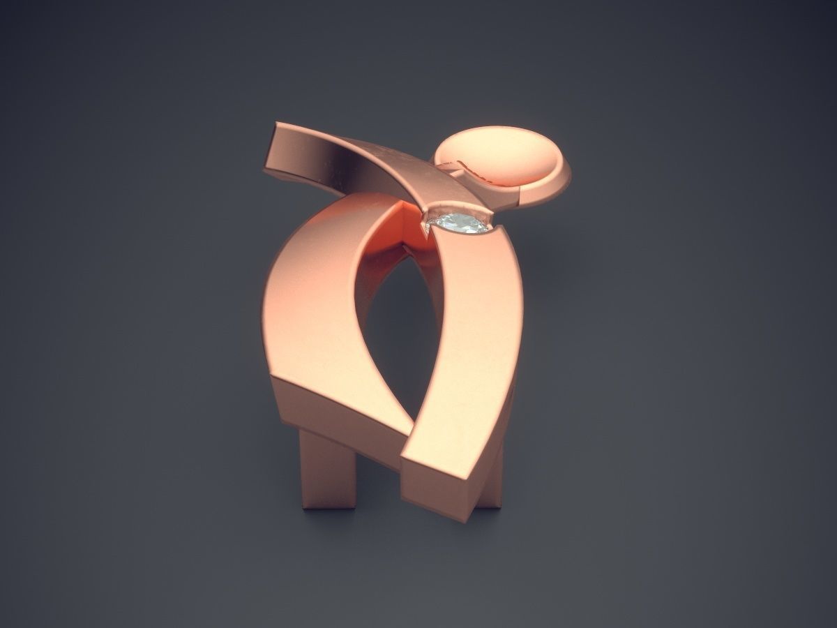 Pendant CAD-6761 3D print model_2