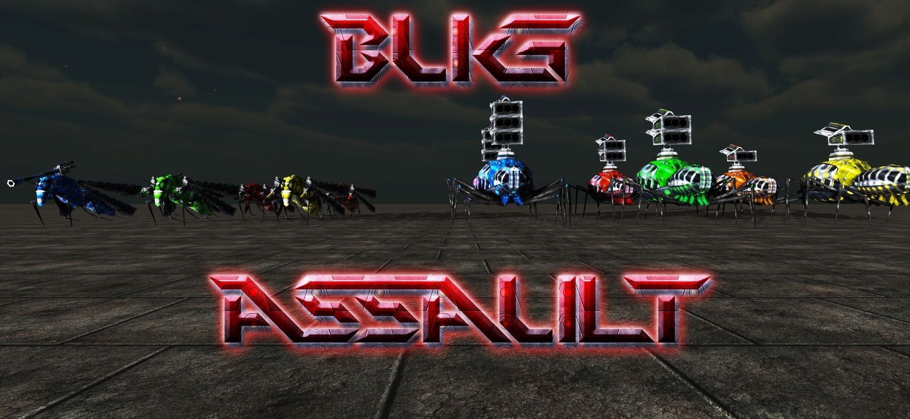 Bug Assault Series Low-poly 3D model_0