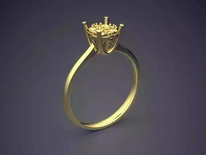 Engagement Ring CAD-6756