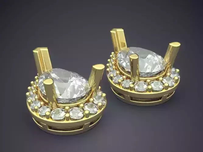 Diamond Brooches CAD-6748