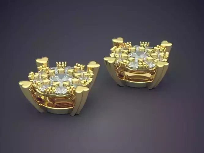 Diamond Brooches CAD-6744