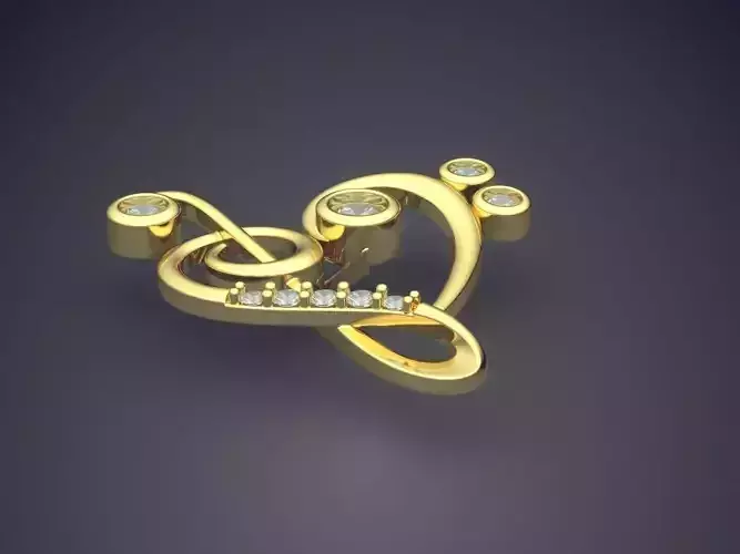 Pendant CAD-6735 3D print model