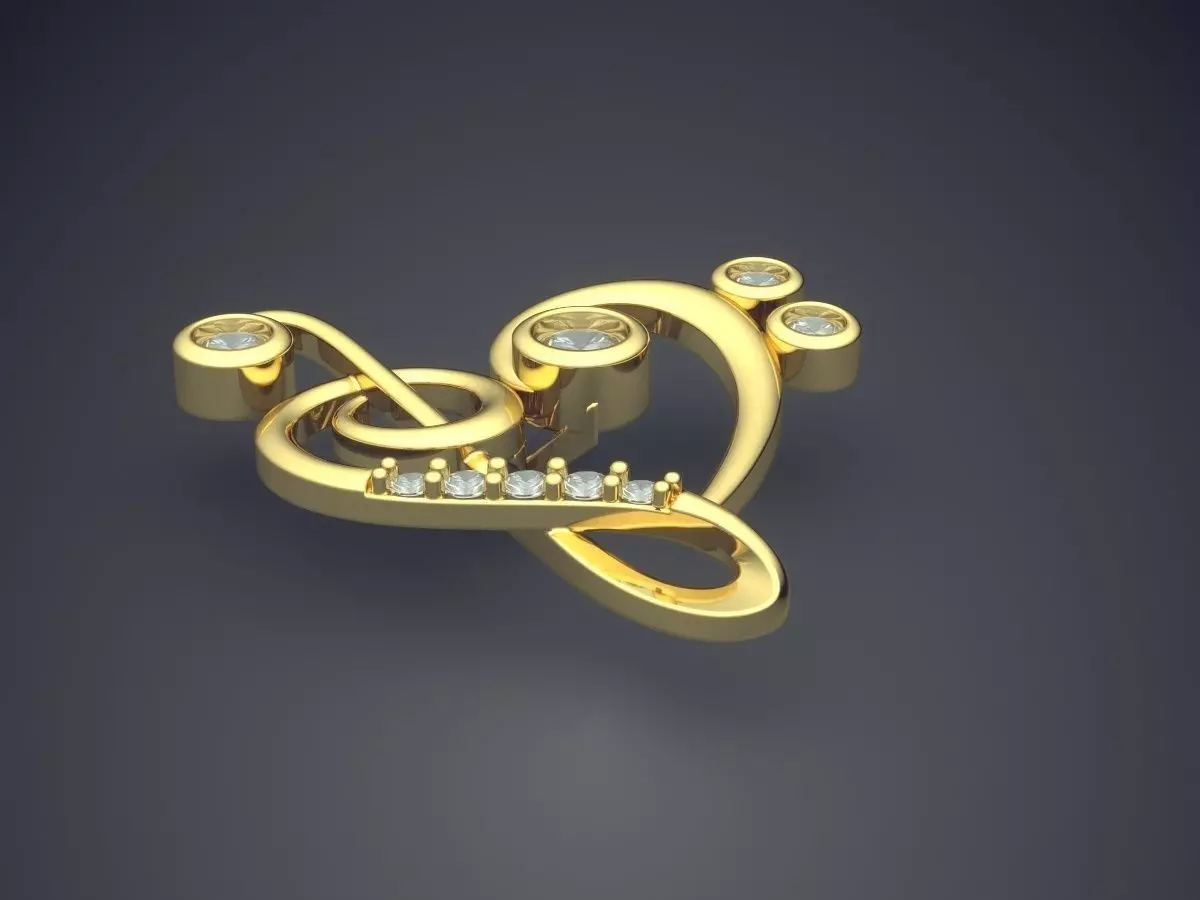 Pendant CAD-6735 3D print model_0