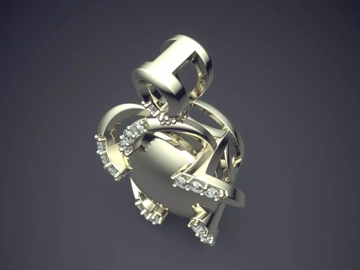 Pendant CAD-6732 3D print model_1
