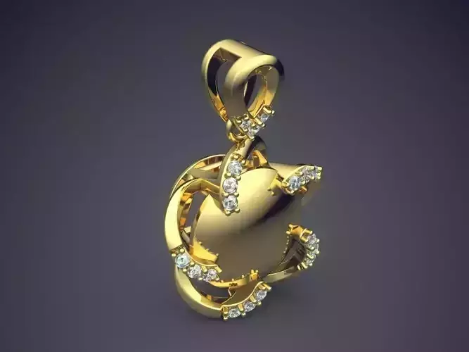 Pendant CAD-6732 3D print model