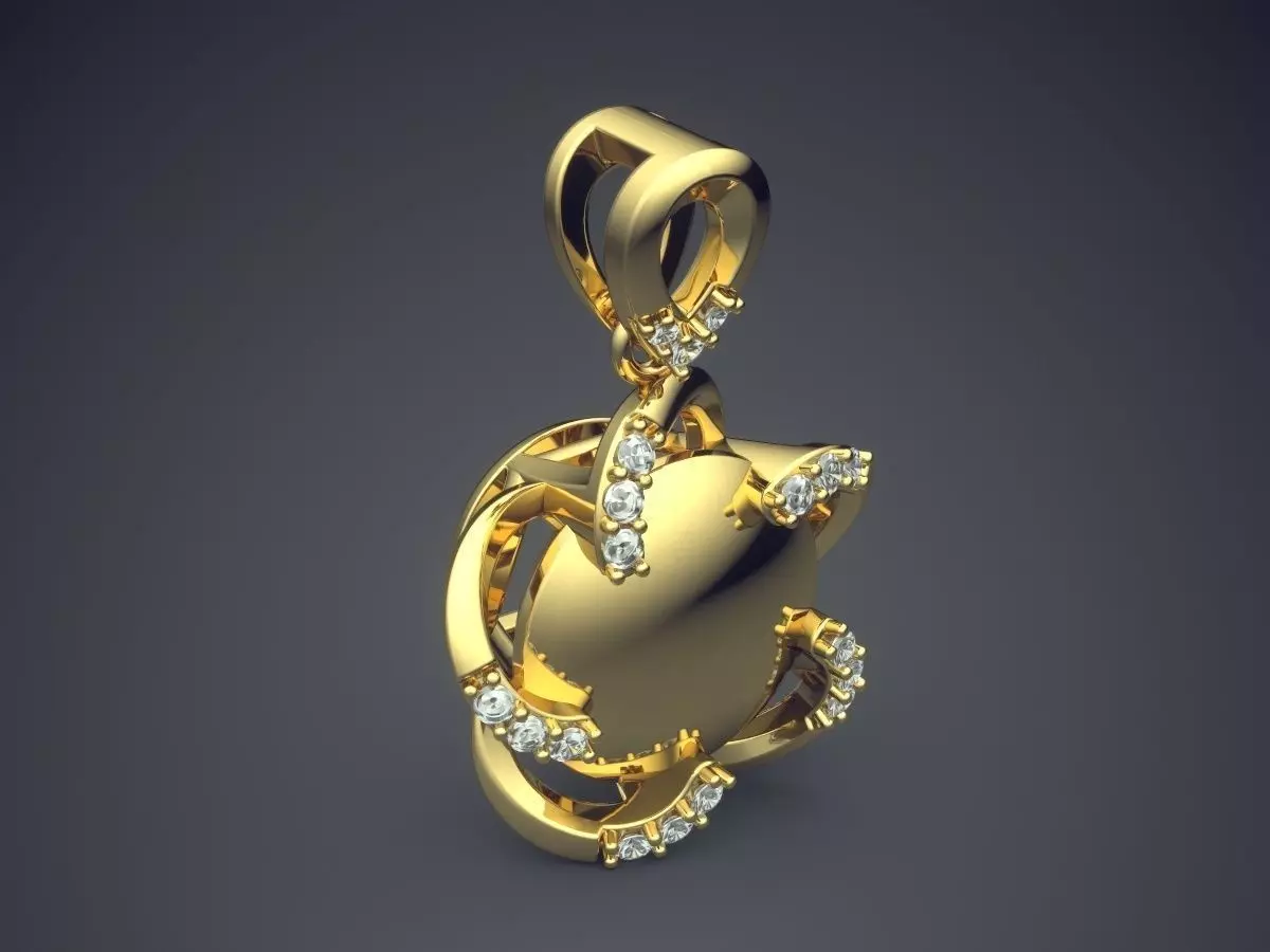 Pendant CAD-6732 3D print model_0