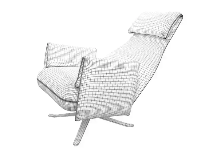 Senator Armchair and Ottoman