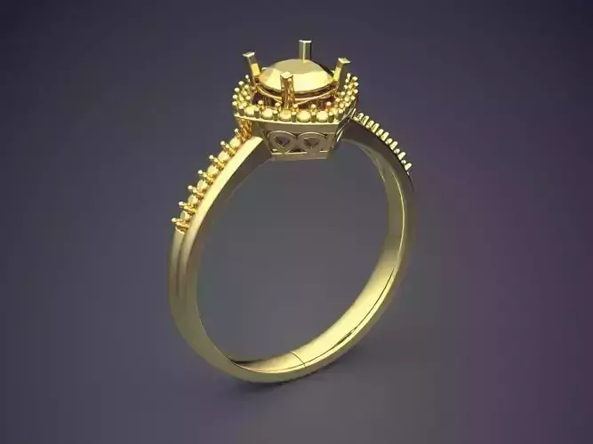Engagement Ring CAD-6725