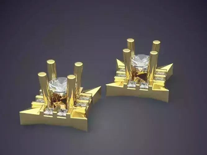 Diamond Brooches CAD-6722