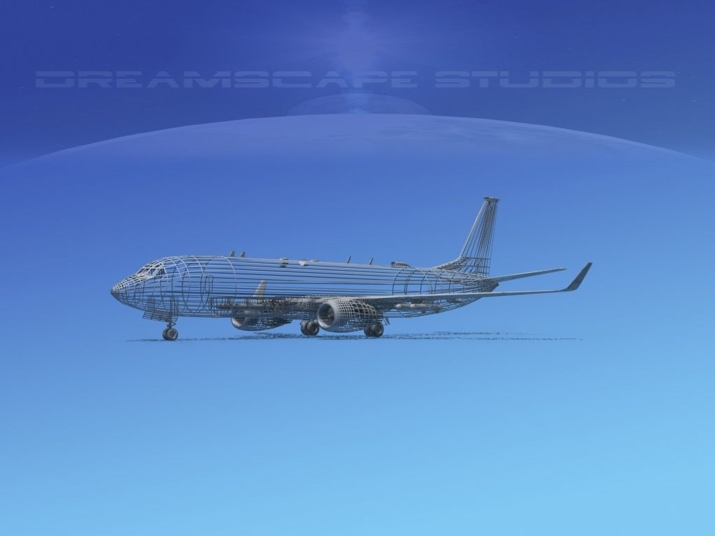 Boeing P-8 Poseidon Denmark 3D model_10