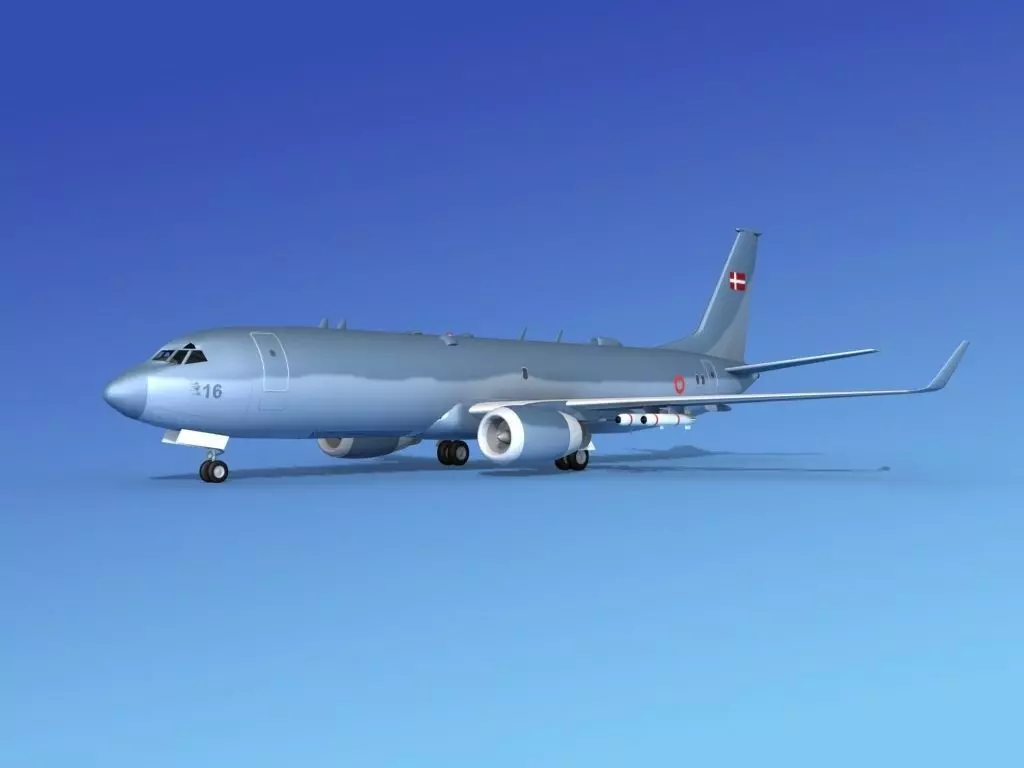 Boeing P-8 Poseidon Denmark 3D model_0