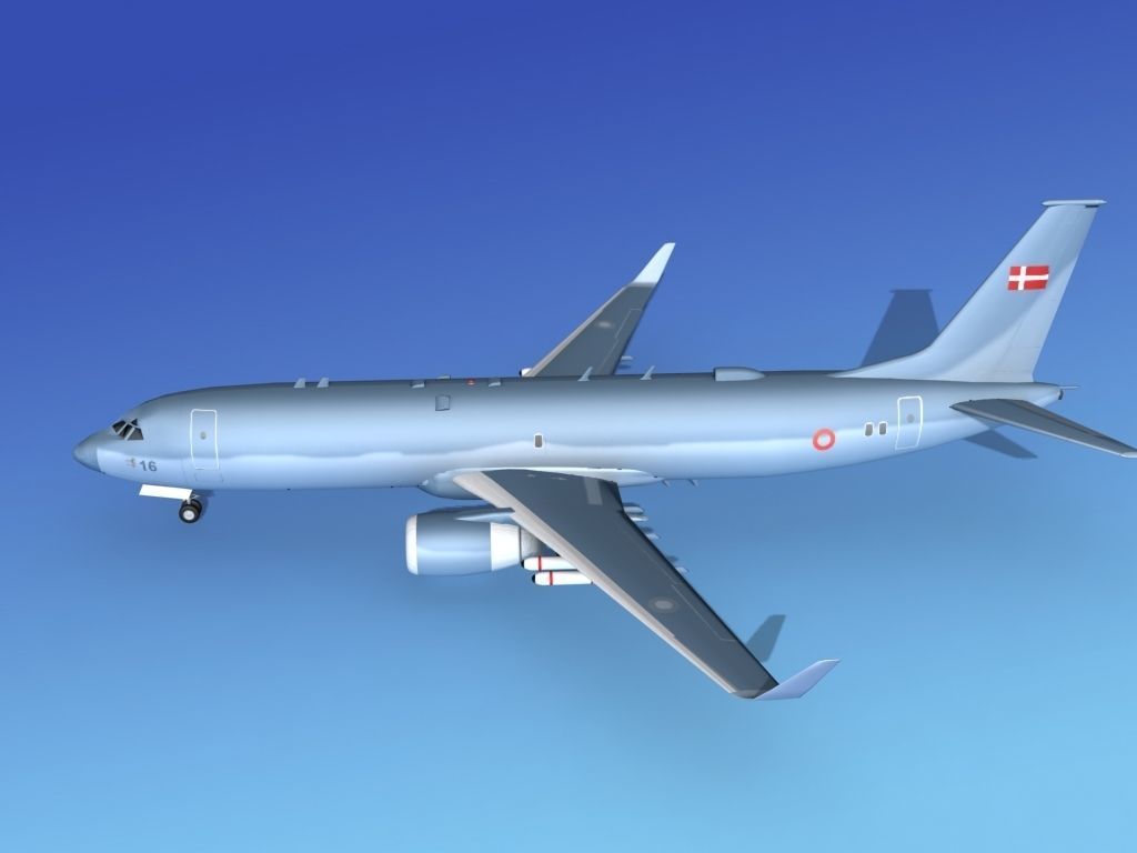 Boeing P-8 Poseidon Denmark 3D model_8