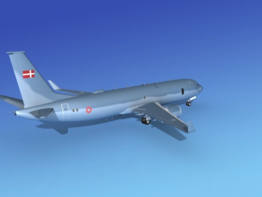 Boeing P-8 Poseidon Denmark 3D model_5