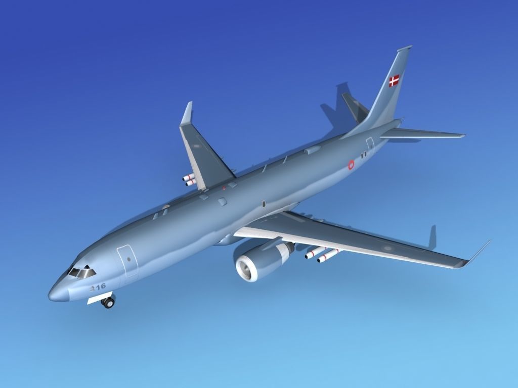 Boeing P-8 Poseidon Denmark 3D model_9
