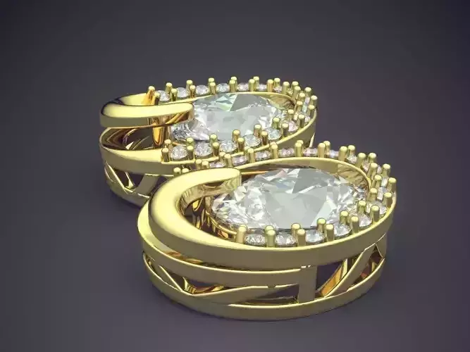 Pendant With Diamonds CAD-6719