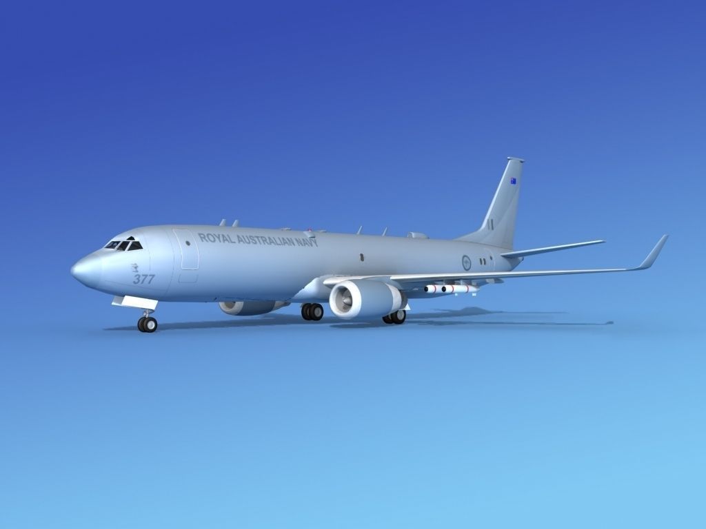 Boeing P-8 Poseidon Royal Australian Navy 3D model_1