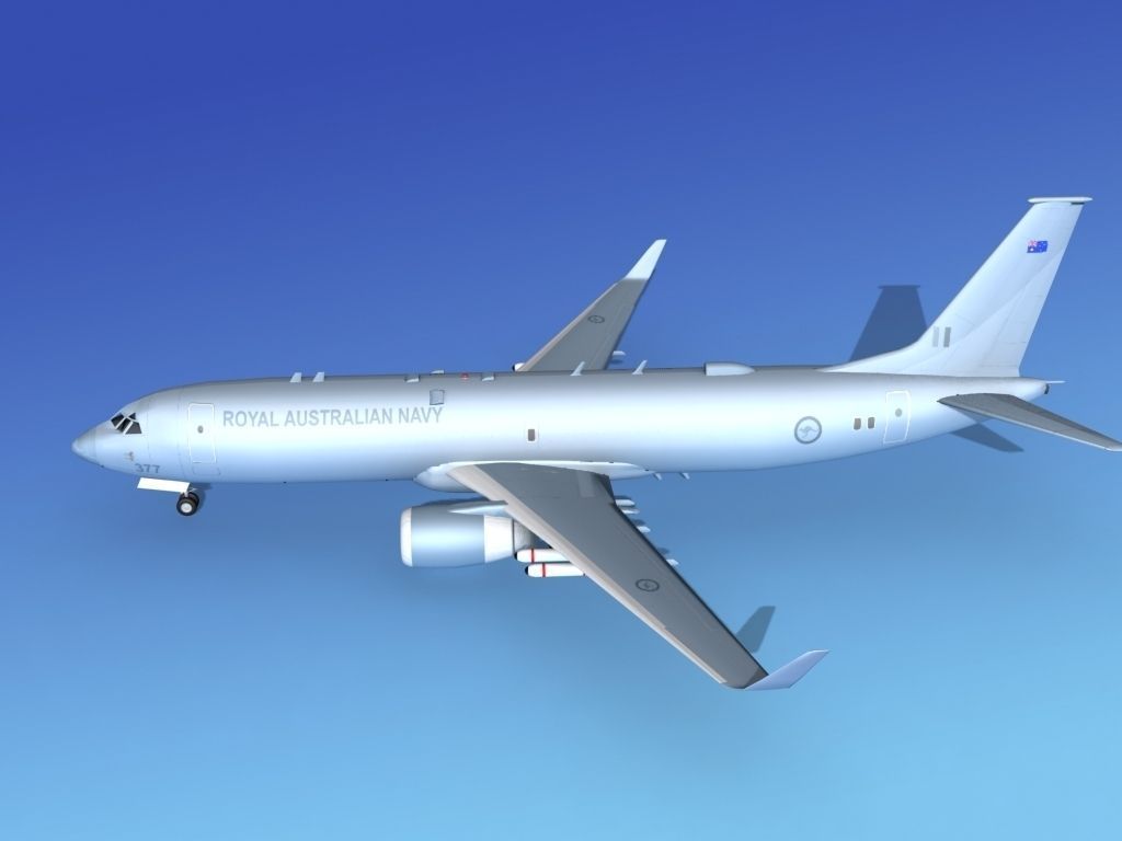 Boeing P-8 Poseidon Royal Australian Navy 3D model_9