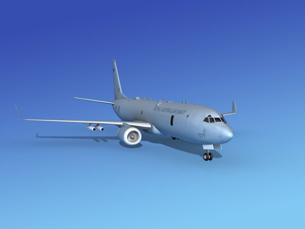 Boeing P-8 Poseidon Royal Australian Navy 3D model_3