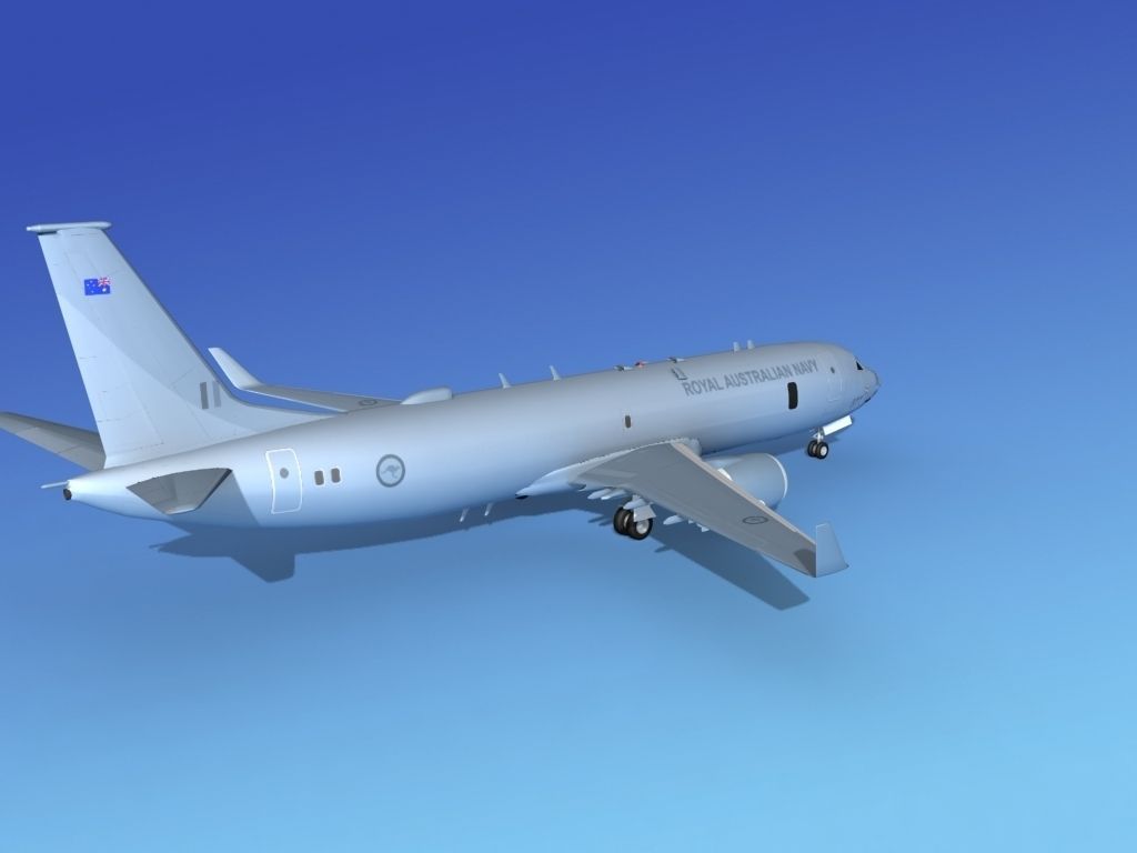 Boeing P-8 Poseidon Royal Australian Navy 3D model_5